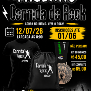 KIT COMPLETO  TREINAO DO ROCK